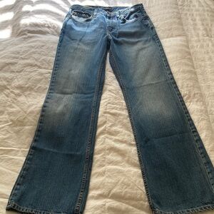 Stylish Blue Flare Women's Jeans